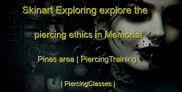 Skinart Exploring explore the piercing ethics in Memorial Pines area | PiercingTraining | PiercingClasses | SkinartTraining-United States